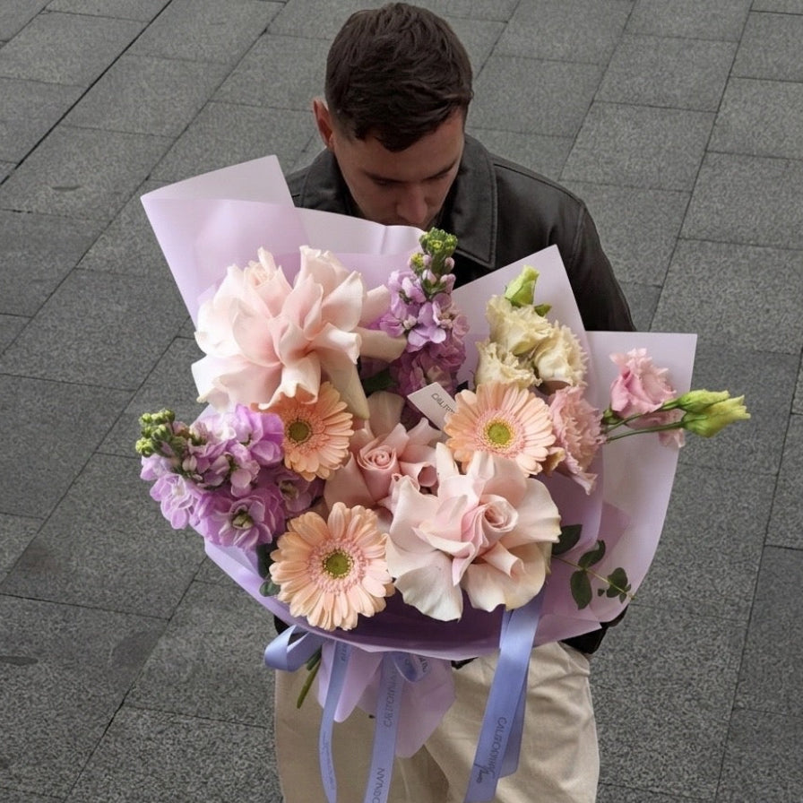 Florarie online - California Flowers ✅, Buchet Soapte de Primavara, Californiaflowers.ro