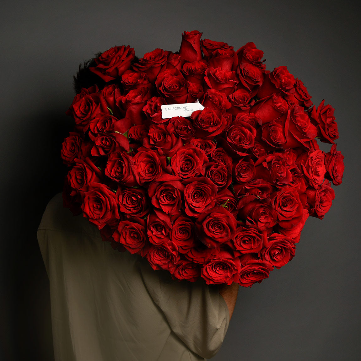 Clasic Collection, Buchet 101 trandafiri rosii, Californiaflowers.ro