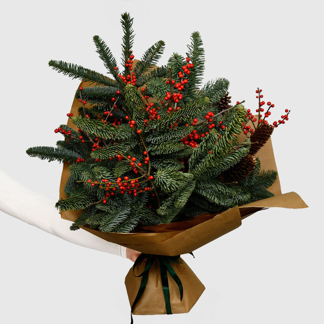 Buchet cu brad si ilex, 2