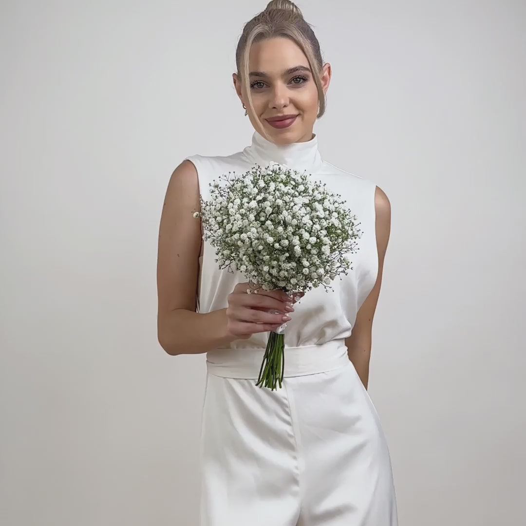 Buchet de mireasa cu gypsophilla, 4, Californiaflowers.ro
