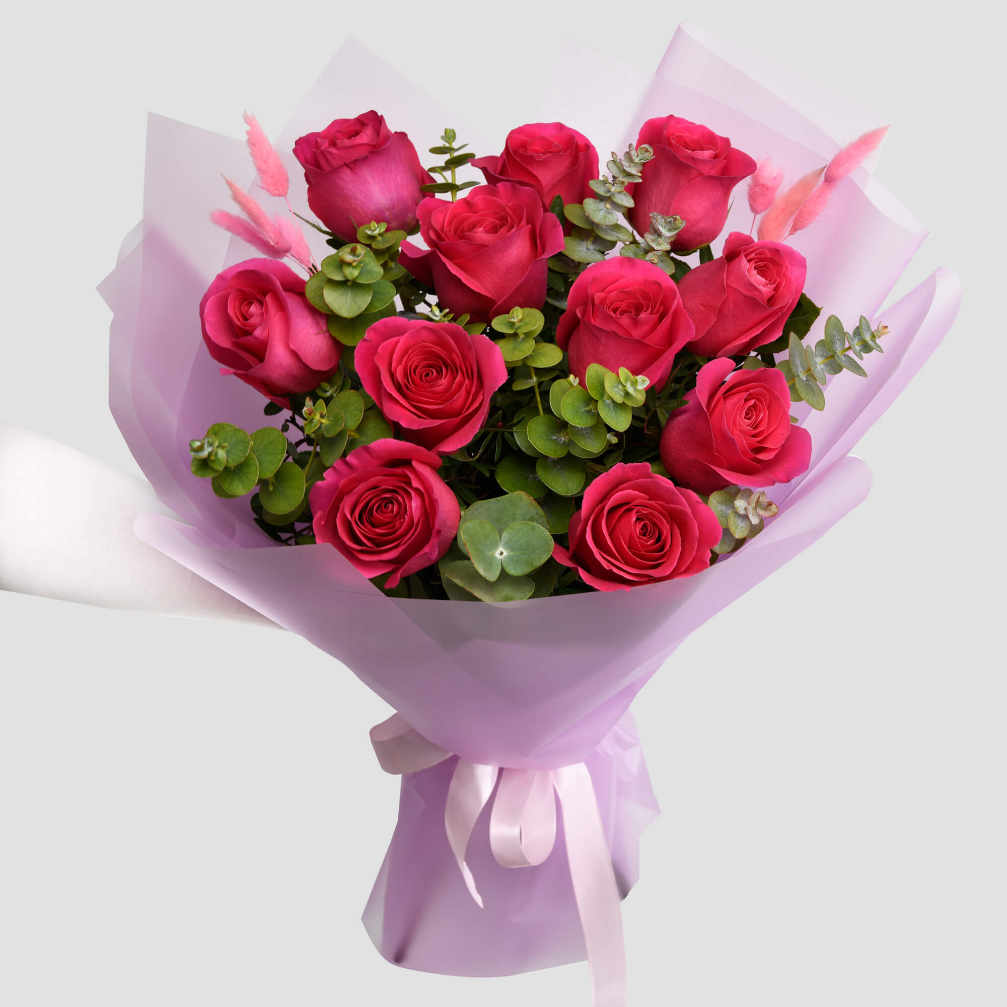 Bouquet of 11 Pink roses