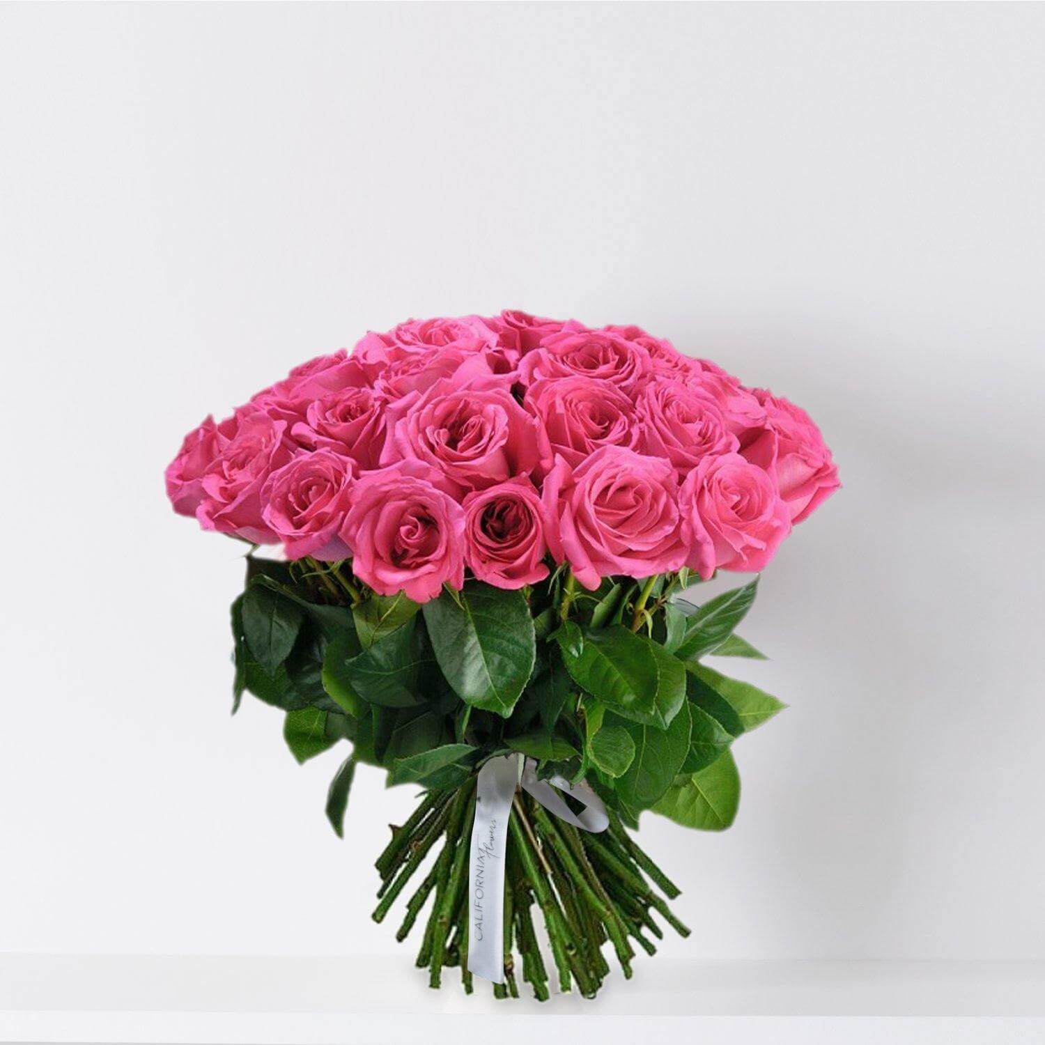 Bouquet of 19 pink roses