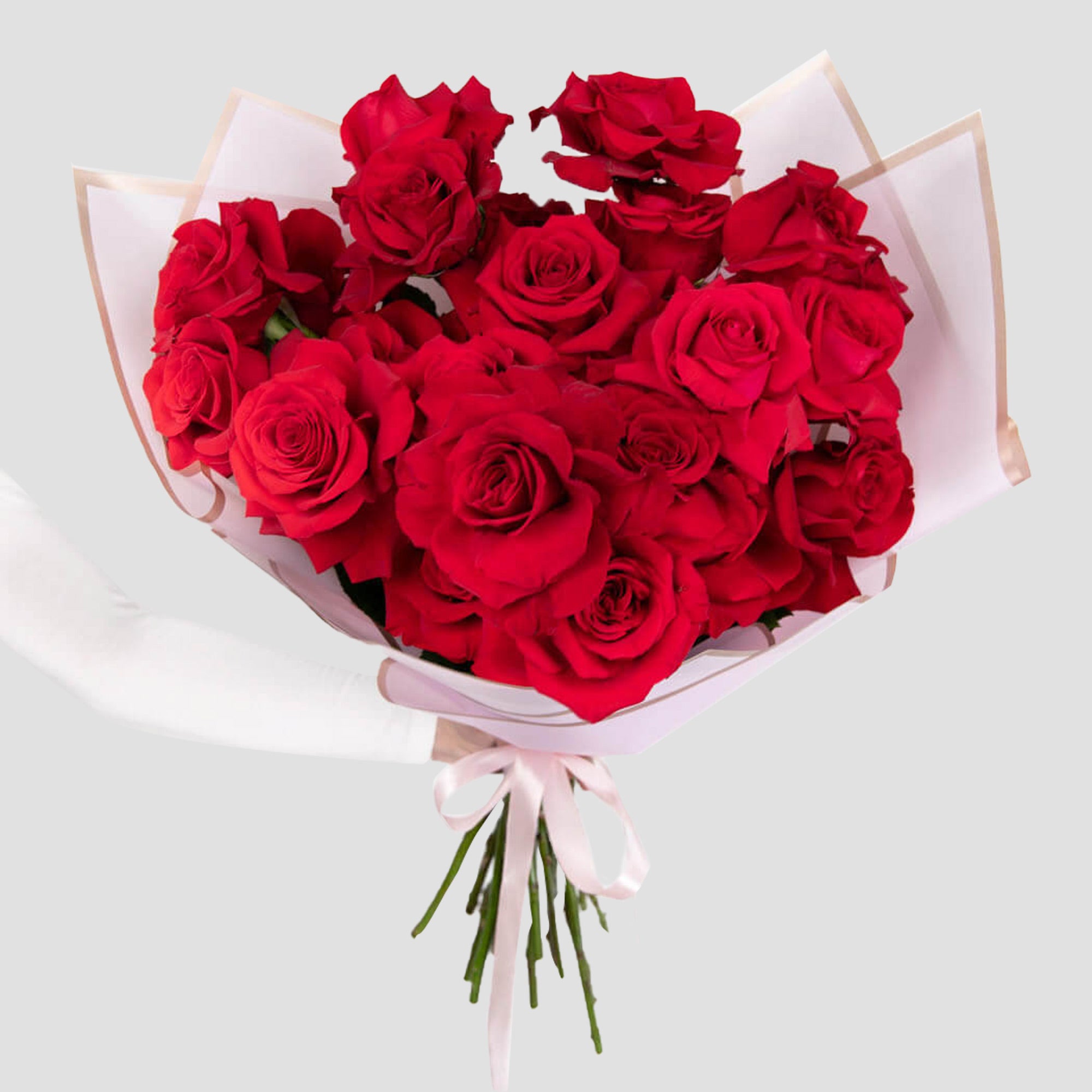 Bouquet of 25 special red roses