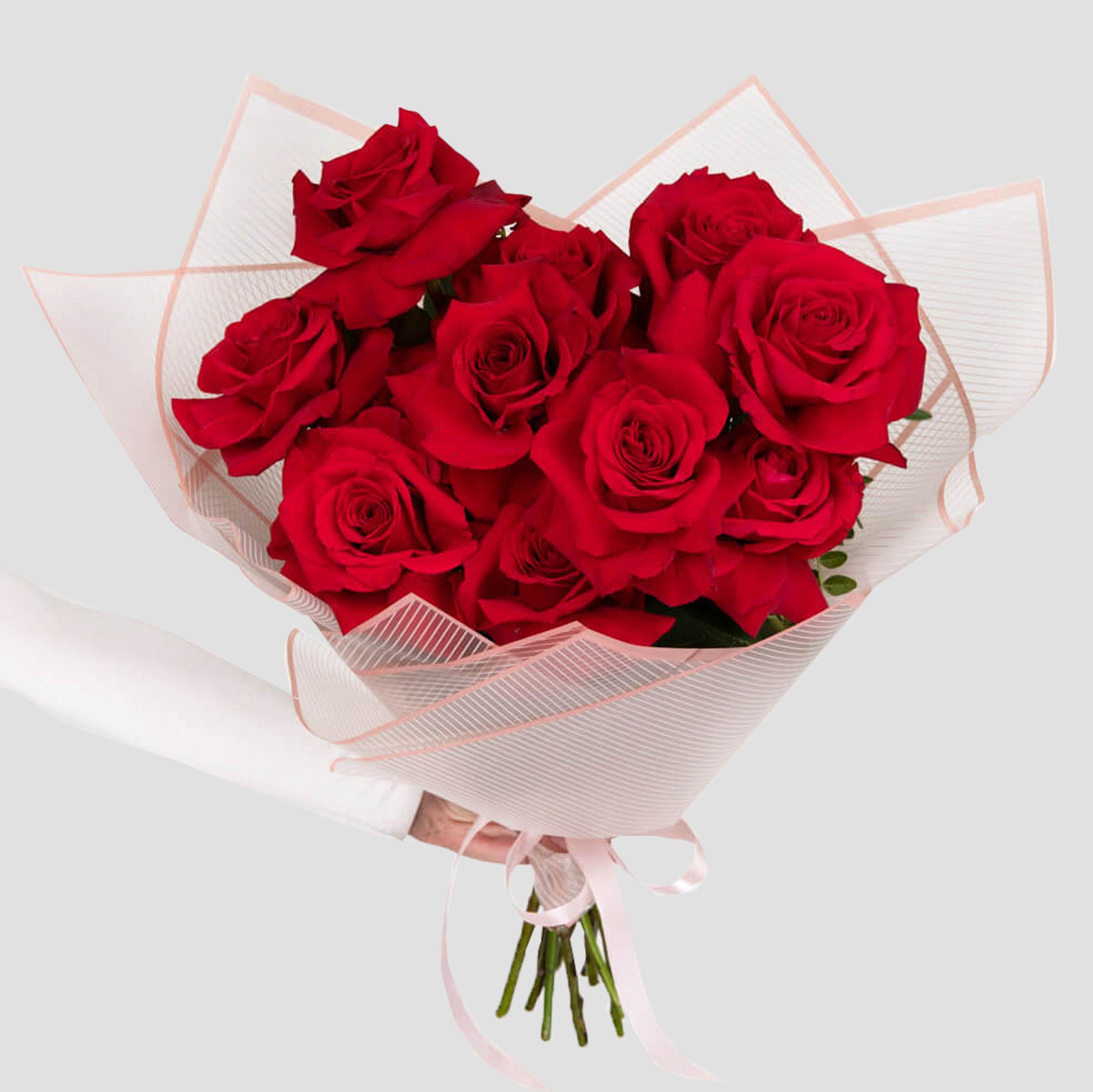Bouquet with 11 special red roses